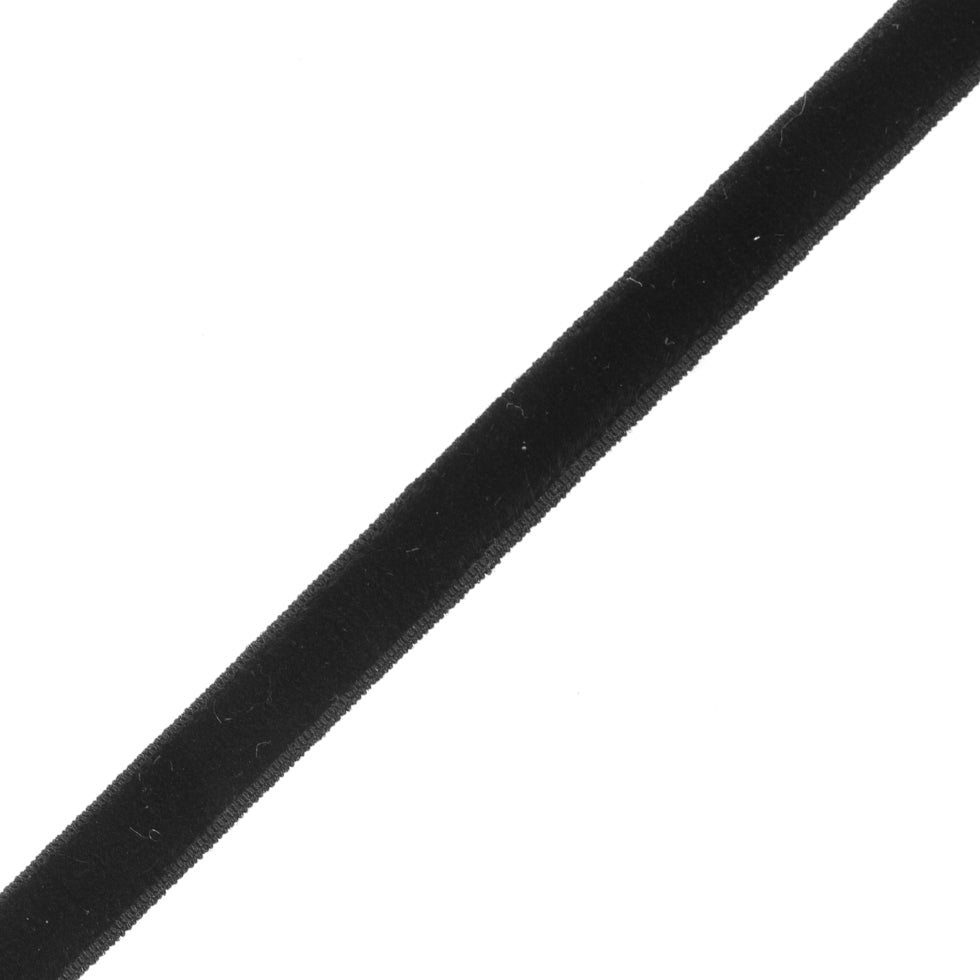 Black Stretch Velvet Ribbon - 9mm - Joann Fabrics