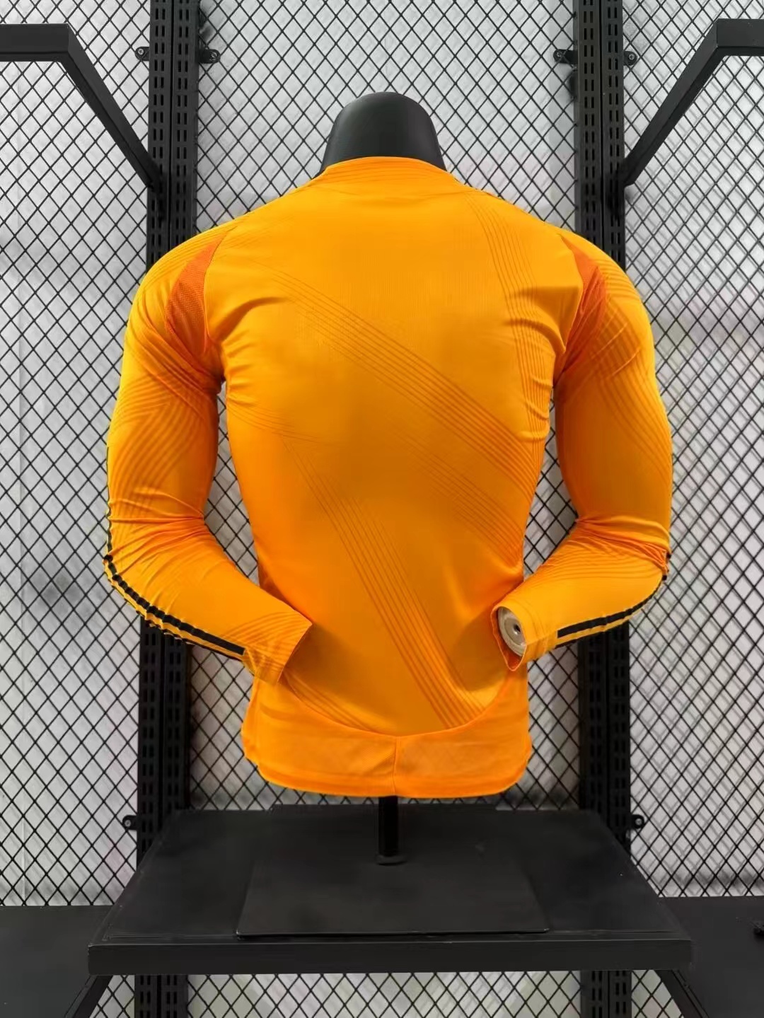 2024/2025 Player Version Real Madrid Away Long Sleeve Jersey 1:1 Thai Quality