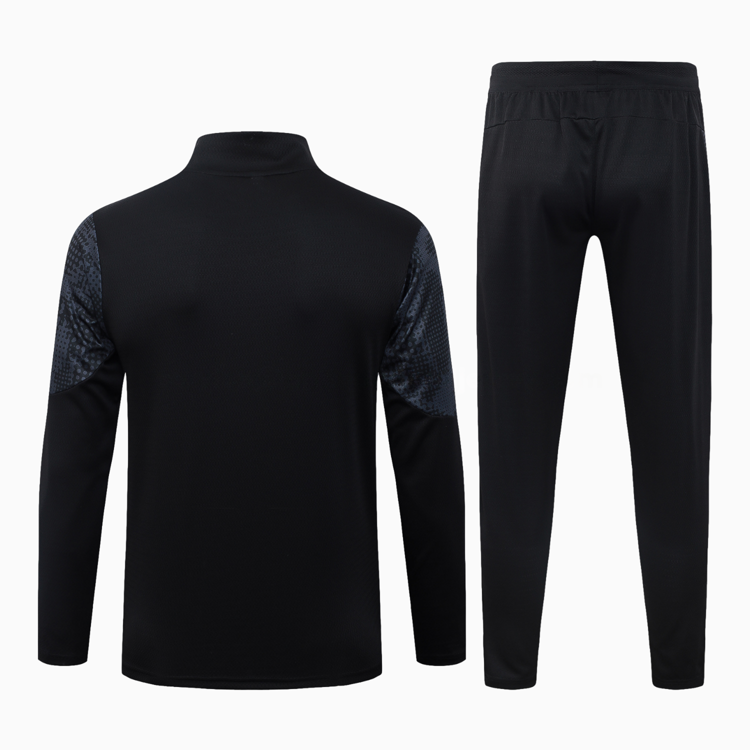 AC Milan 25-26 Jacket Training Tracksuit - Little Devil Black top & Pants - UnitedFutballJersey