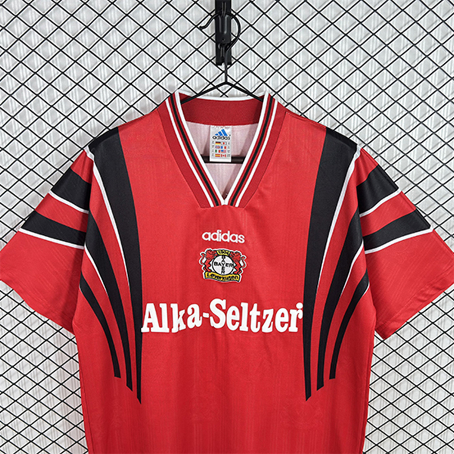 Retro Bayer 04 Leverkusen 1996-97 Home Jersey - UnitedFutballJersey