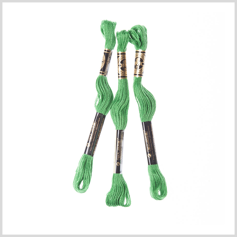 3-Pack DMC Size 6 Embroidery Floss #701 Fern Green - Joann Fabrics