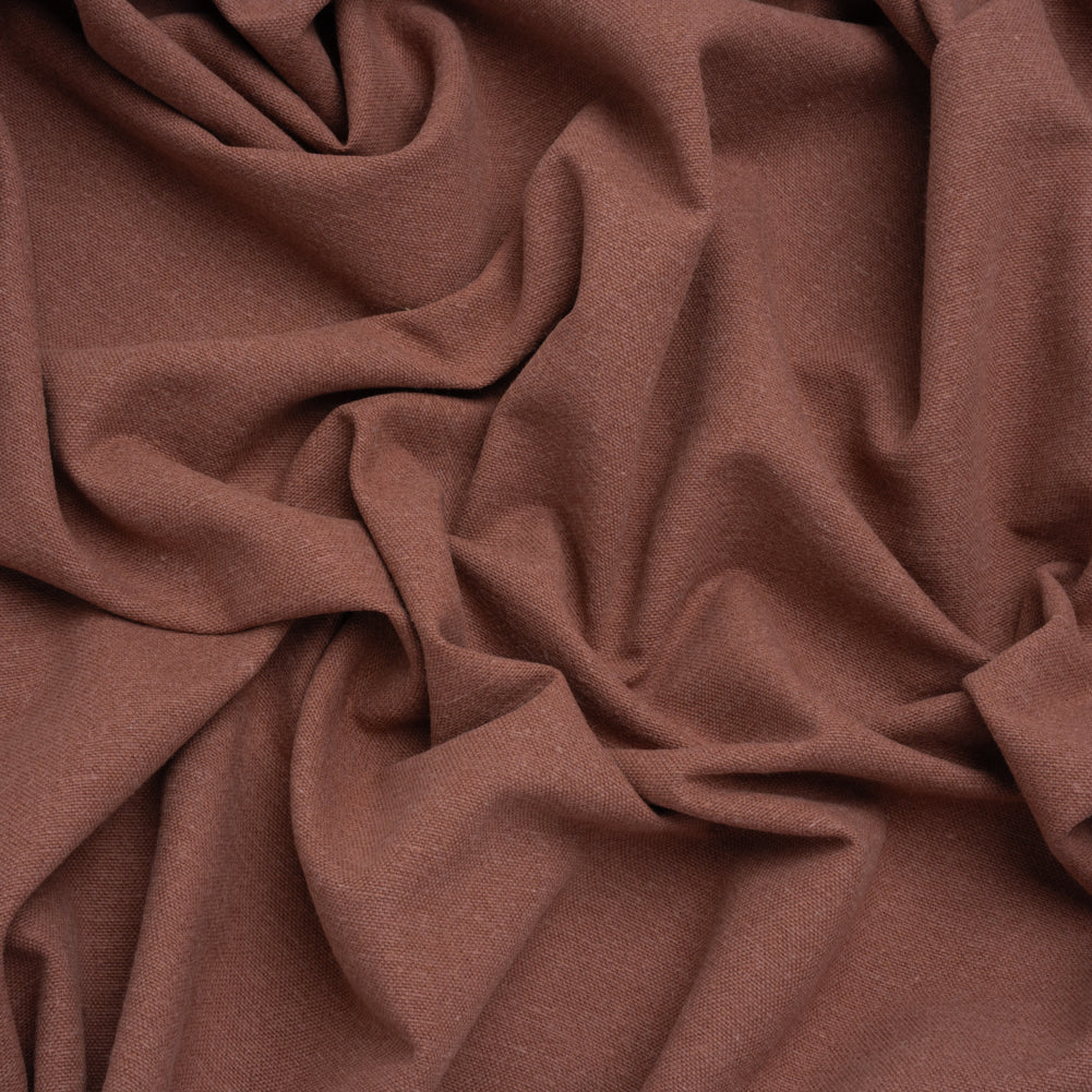 Brushed Cotton and Linen Woven - Mulberry - British Imported - Joann Fabrics