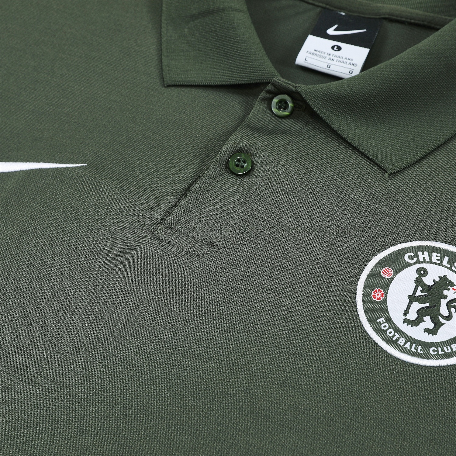 C.H.E.L.S.E.A 25-26 POLO Short-Sleeve Training Set - Dark Green Top and Pants - UnitedFutballJersey