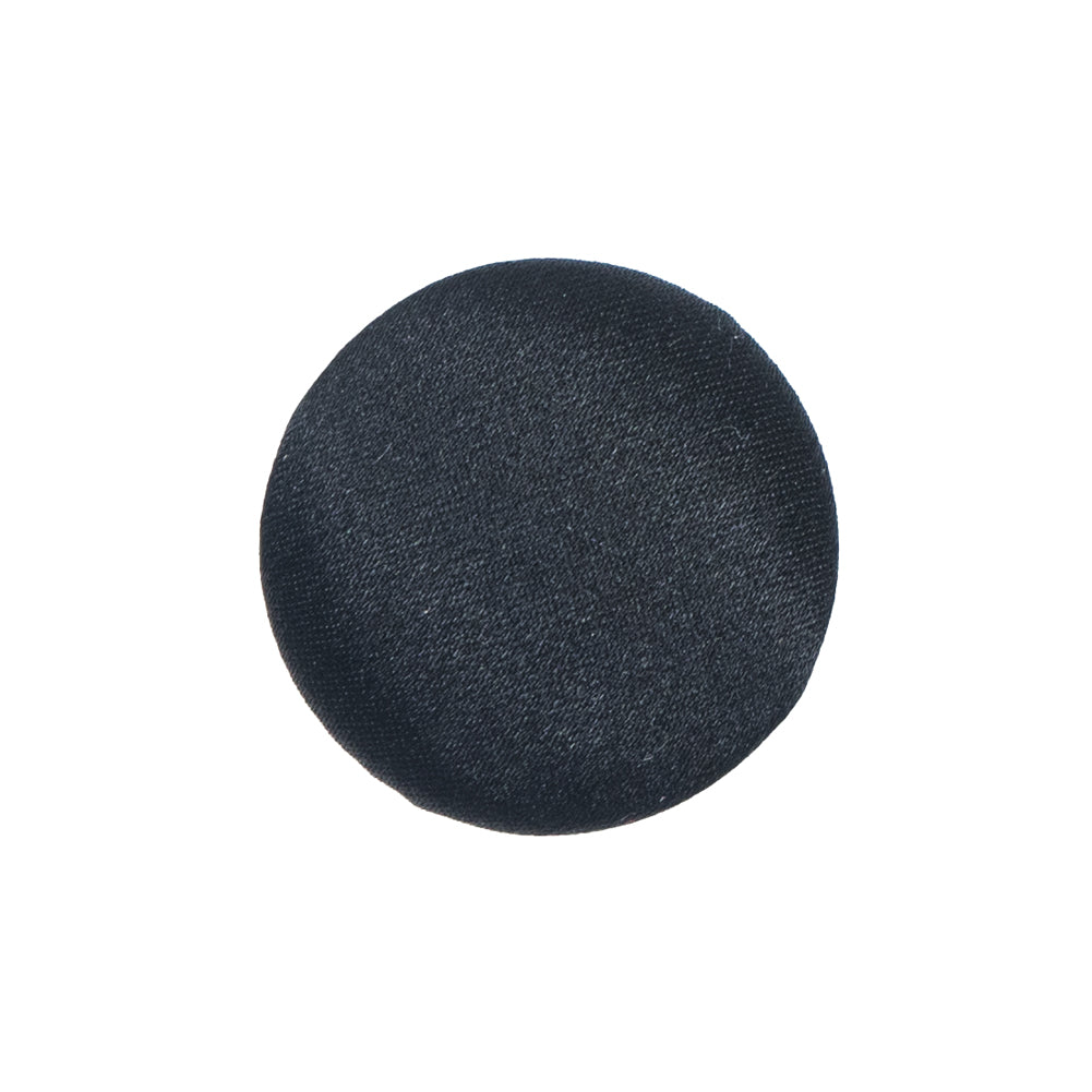 Black Silk Covered Button - 36L/23mm - Joann Fabrics