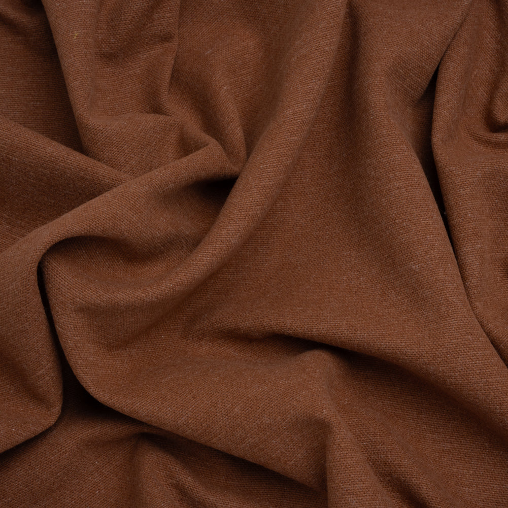 Double Wide Brushed Cotton and Linen Woven - Cinnamon - British Imported - Joann Fabrics