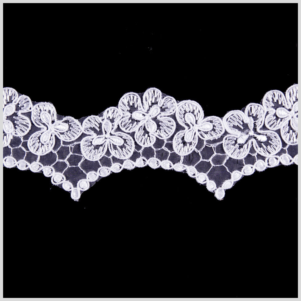 White Corded Lace - 2