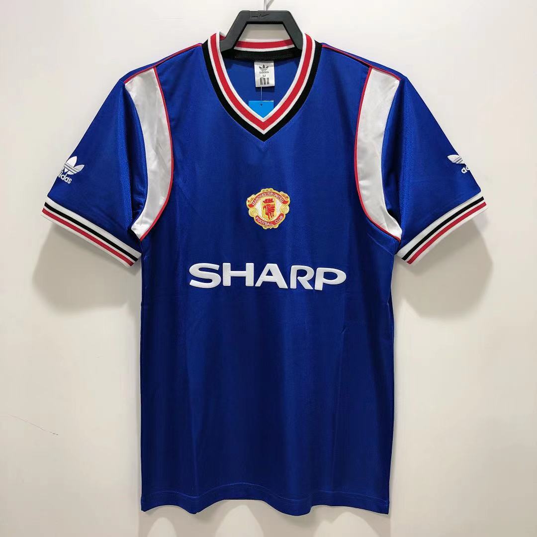 1985 Retro Manchester United Away Football Shirt 1:1 Thai Quality