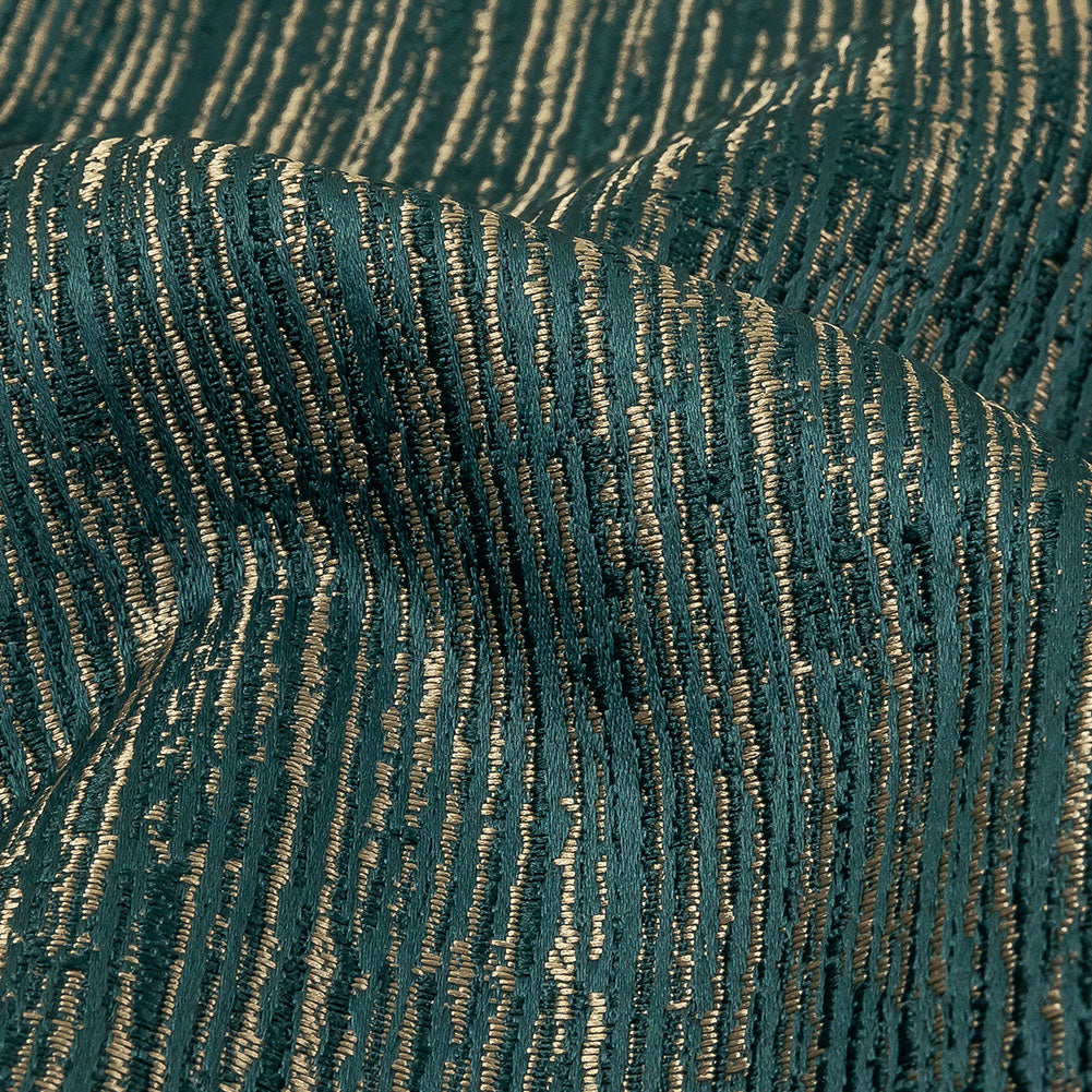 Recycled Polyester Jacquard - Peacock Striated - British Imported - Joann Fabrics