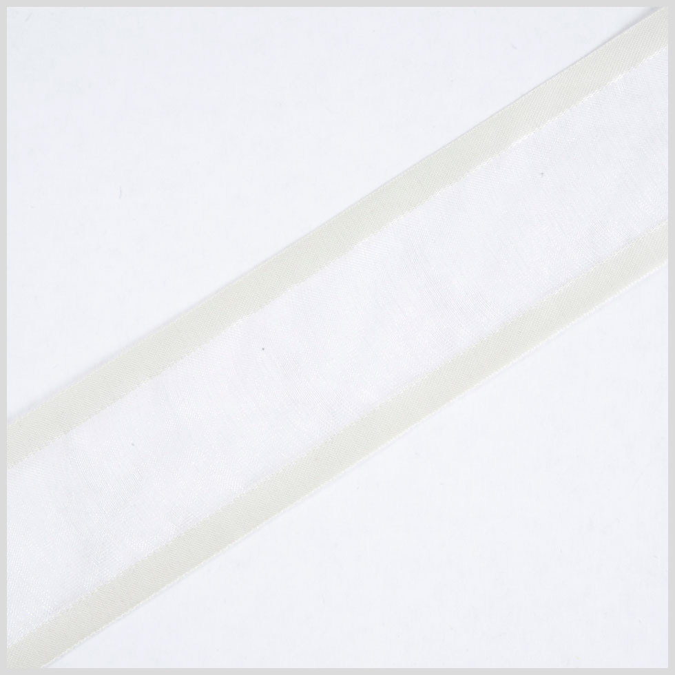 Ivory Sheer Ribbon - 1.5