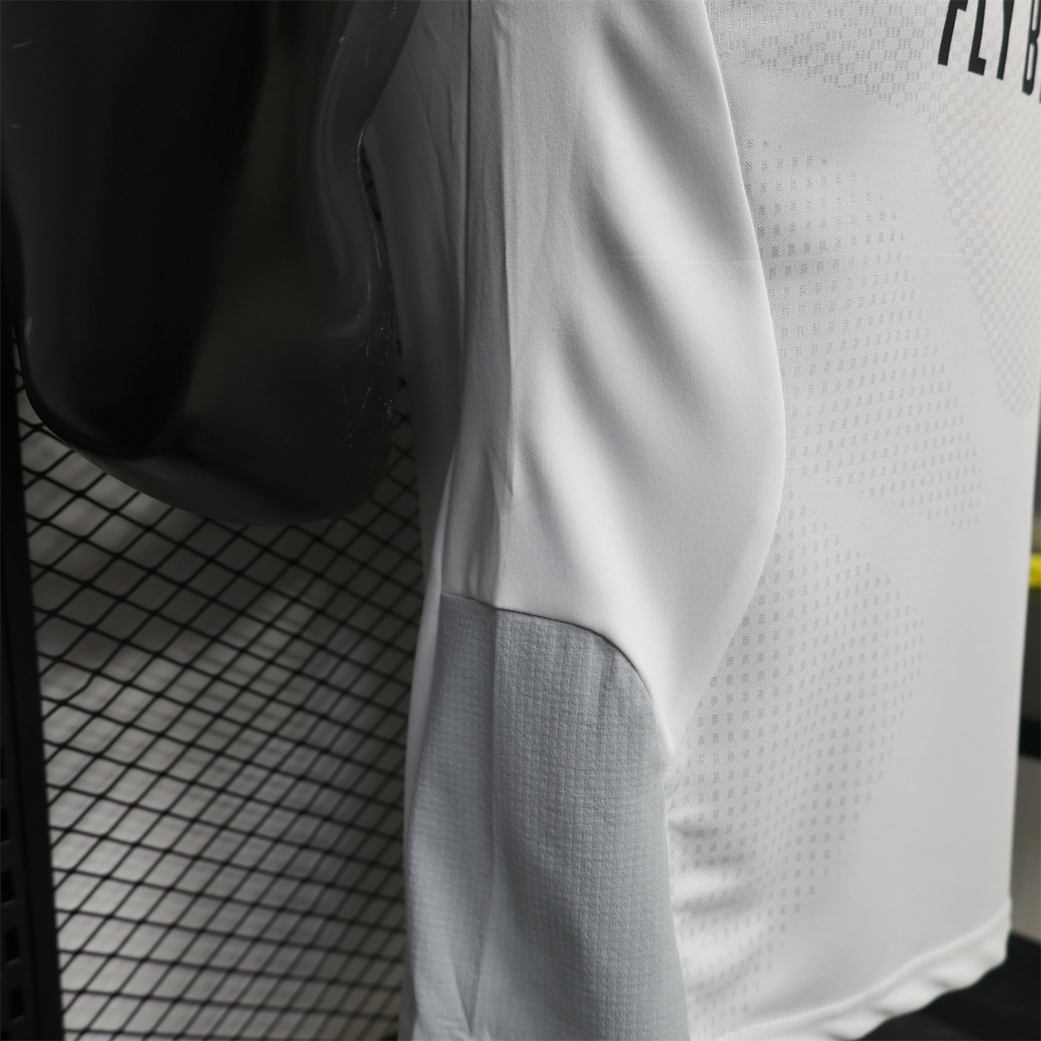 Real Madrid 26-27 White Black Training Jersey - Player Version - UnitedFutballJersey