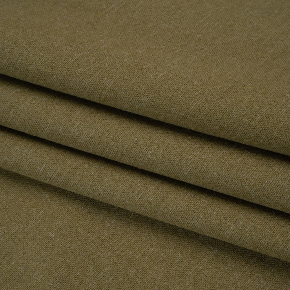 Double Wide Brushed Cotton and Linen Woven - Moss - British Imported - Joann Fabrics