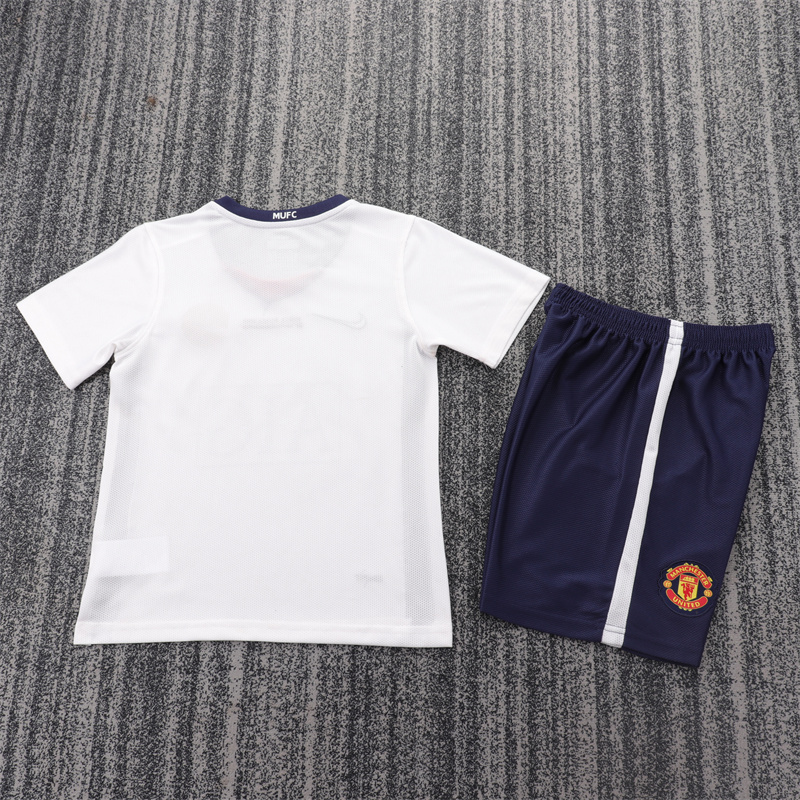 2008/2009 Retro Manchester United Away Football Shirt 1:1 Thai Quality Kids Size