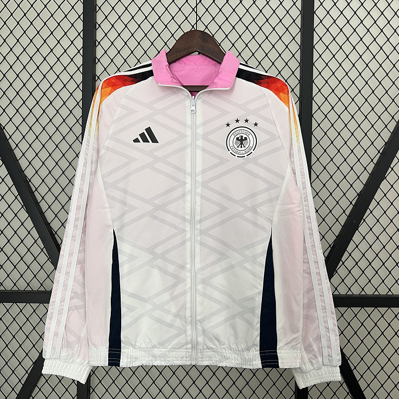 2024 Germany Reversible Windbreaker Soccer Jersey 1:1 Thai Quality