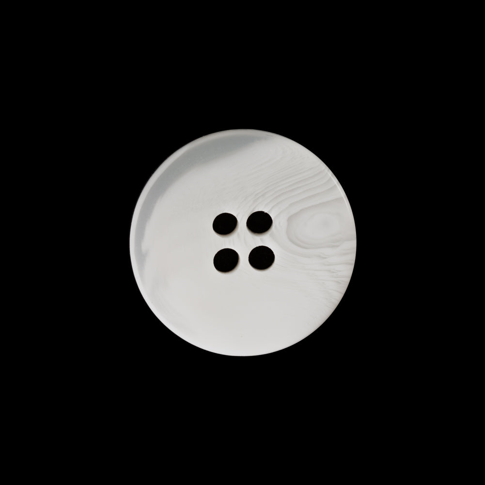 White Swirl 4-Hole Button - 32L/20mm - Joann Fabrics