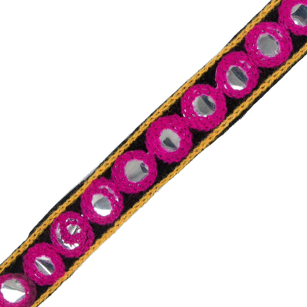 Hot Pink Mirror Trim - 0.75
