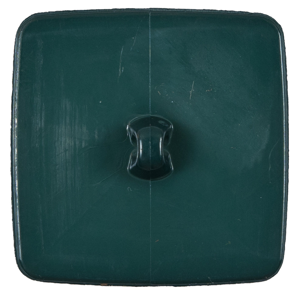 Italian Sycamore Green Square Plastic Shank Back Button - 64L/40.5mm - Joann Fabrics