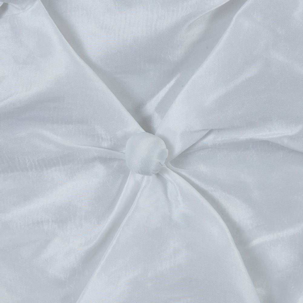 White Button Pintucked Taffeta - Joann Fabrics