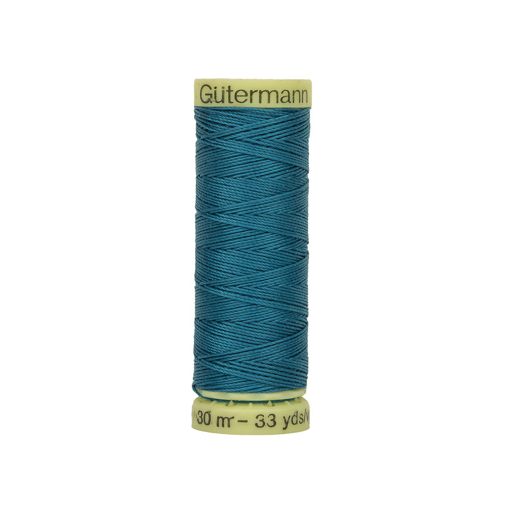 Gutermann Heavy Duty Top Stitch Thread 30m - 625 Ming Blue - Joann Fabrics