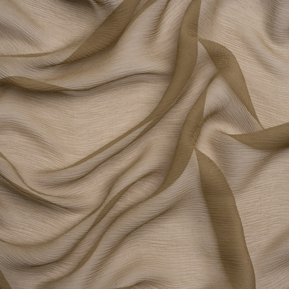 Crinkled Silk Chiffon - Capers - Premium Collection - Joann Fabrics