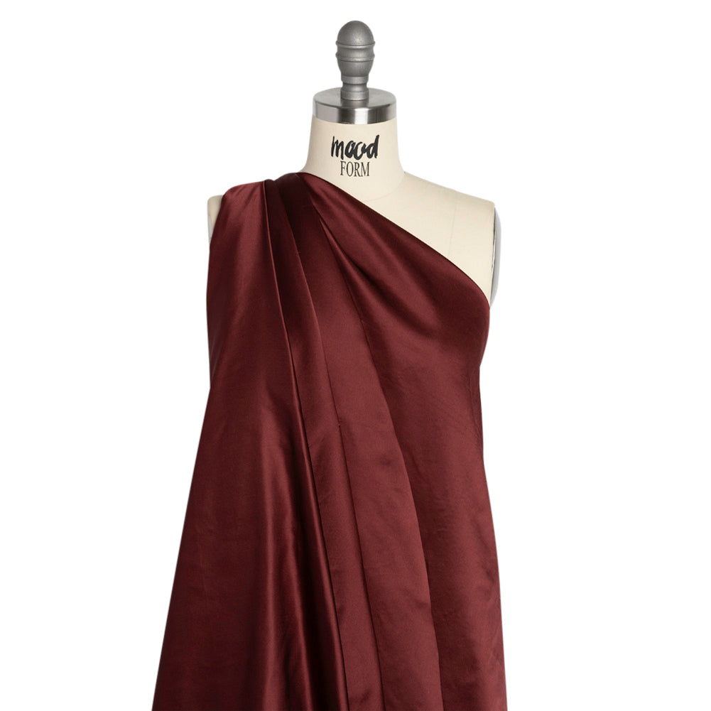 Silk Duchesse Satin - Wine - Premium Collection - Joann Fabrics