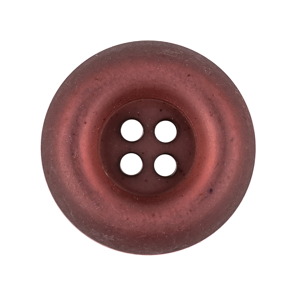 Ruby Red Frosted Deepwell 4-Hole Plastic Button - 34L/21.5mm - Joann Fabrics