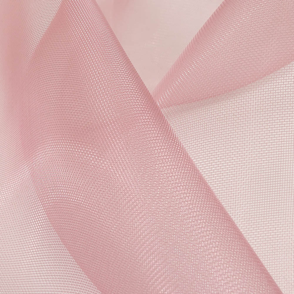 Stiff Mesh-Like Polyester Organza - Rose - Iris Collection - Joann Fabrics