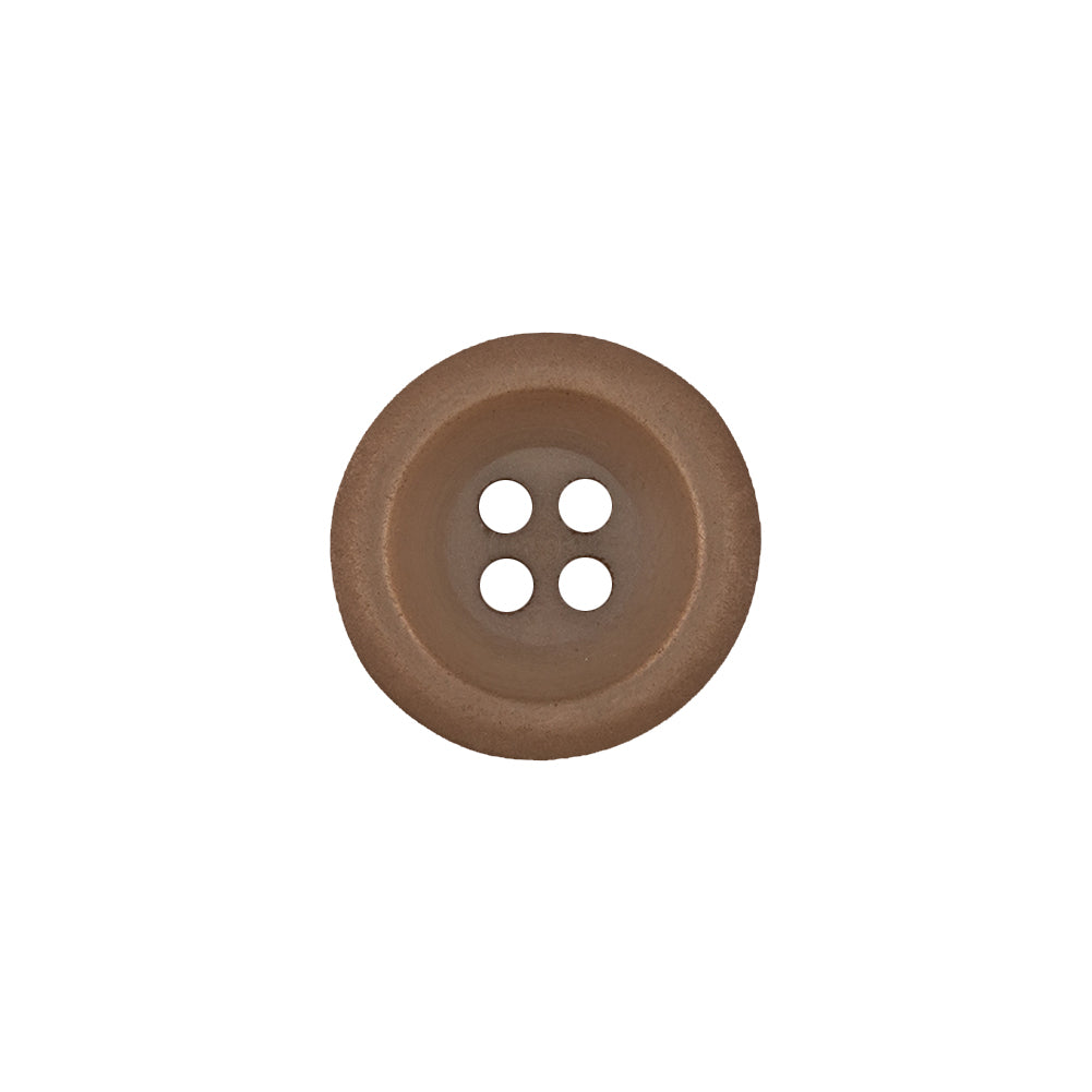 Italian Amphora Tan Iridescent Rolled Rim 4-Hole Plastic Button - 24L/15mm - Joann Fabrics