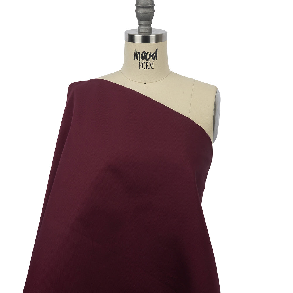 Organic Cotton Twill - Maroon - Stratton Collection - Joann Fabrics