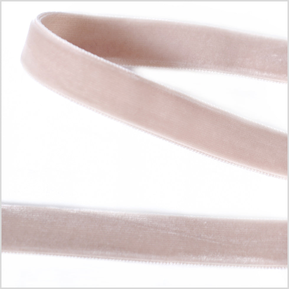 Double Faced Velvet Ribbon Made in Italy - 5/8