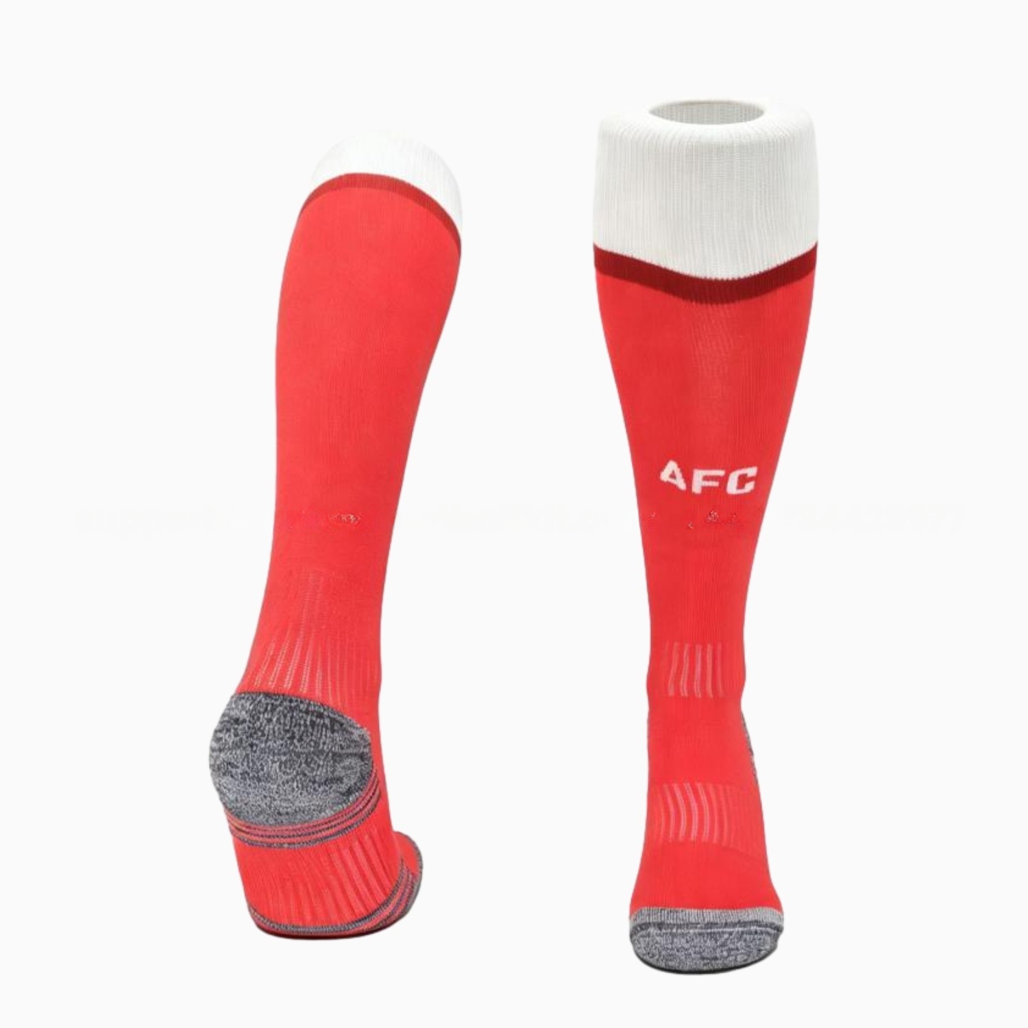 Arsenal 26-27 Home Socks - Red - UnitedFutballJersey