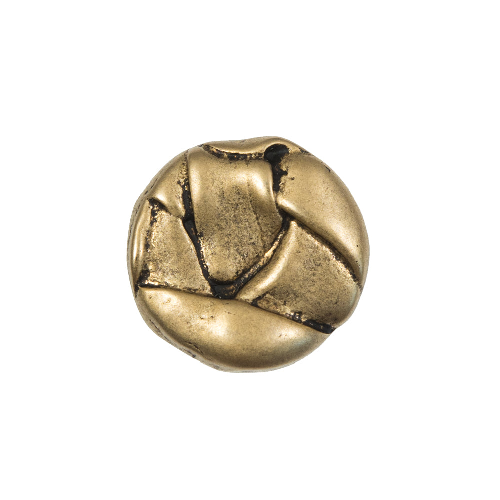 Gold Knotted Plastic Shank Back Button - 32L/20mm - Joann Fabrics