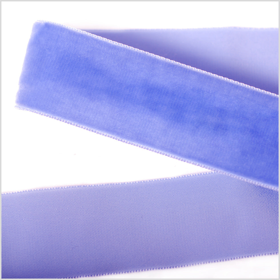 Single Faced Velvet Ribbon Made in Italy - 1.5