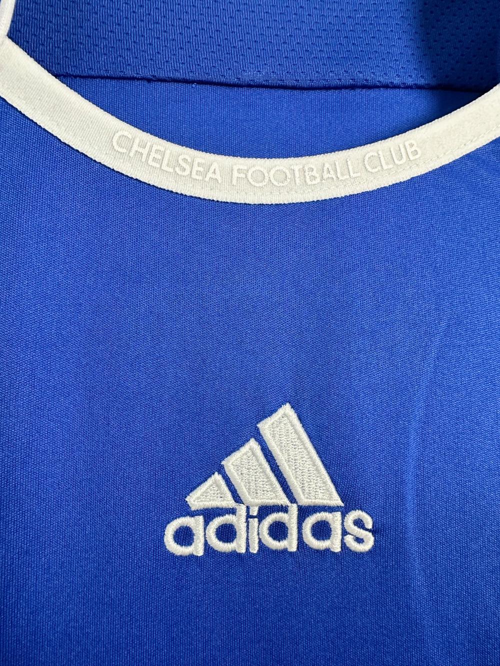 2006-2007 Retro Long Sleeve Chelsea Home Football Shirt 1:1 Thai Quality