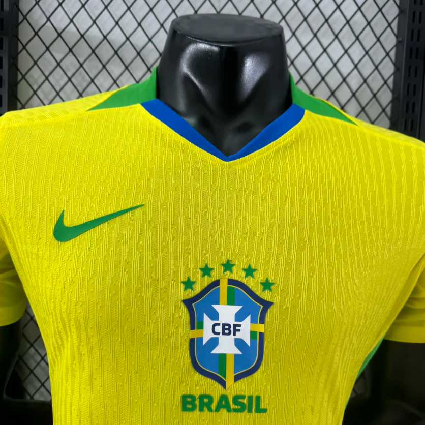 2025/2026 Player Version Brazil Home Football Jersey 1:1 Thai quality