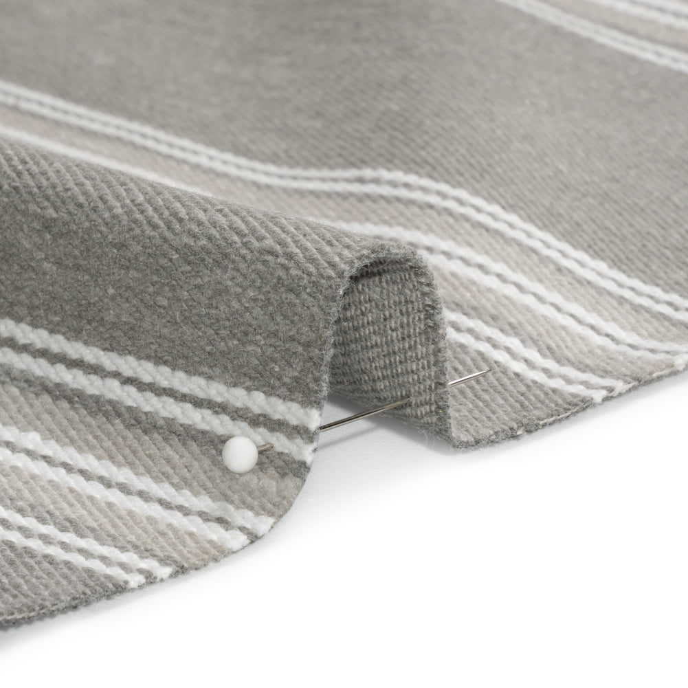 Cotton and Polyester Drapery Twill - Pebble Striped - British Imported - Joann Fabrics