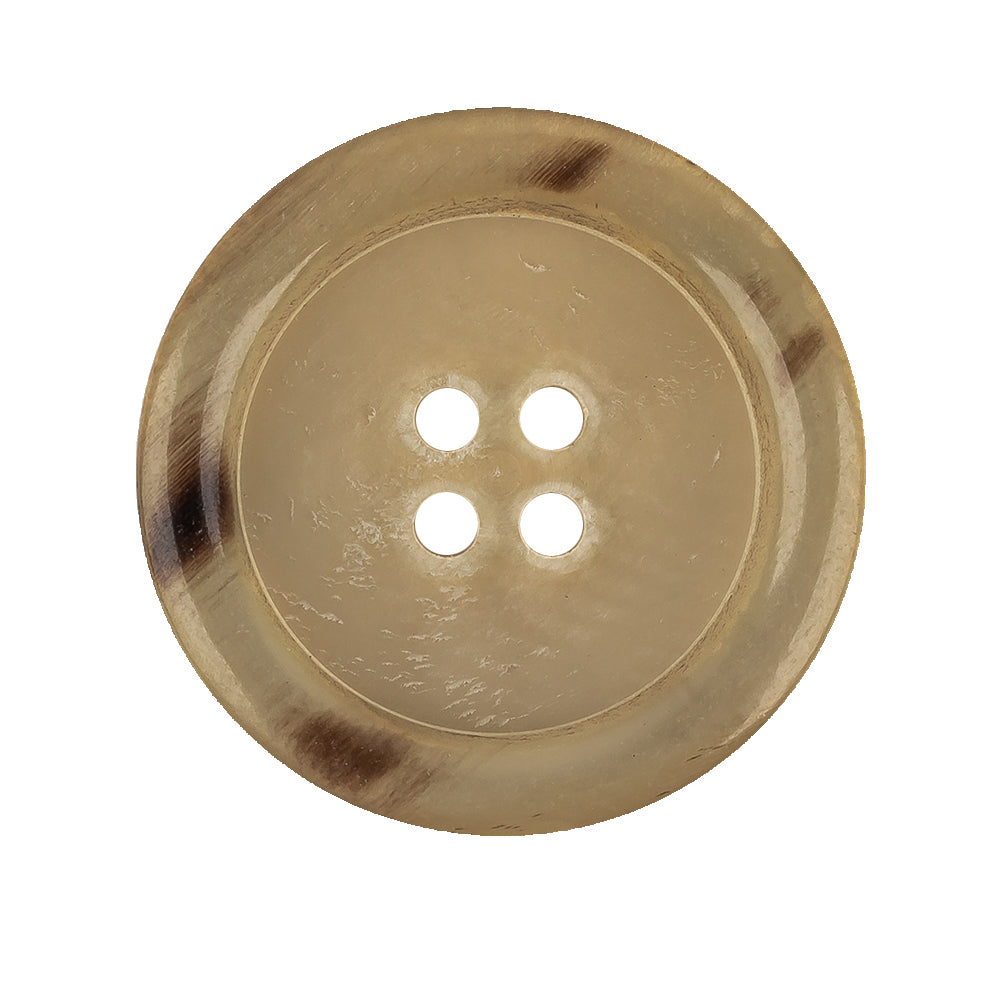 Desert Dirt and Brown Abstract 4-Hole Shallow Plate Plastic Button - 44L/28mm - Joann Fabrics