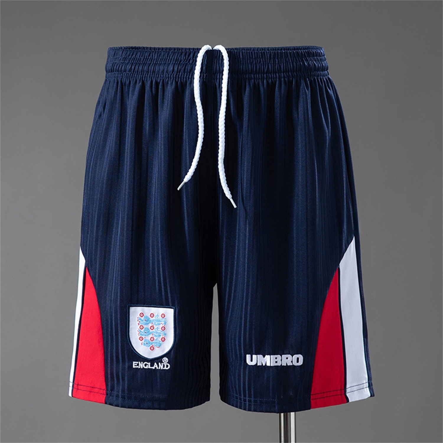 Retro England 1998 Home Shorts - UnitedFutballJersey