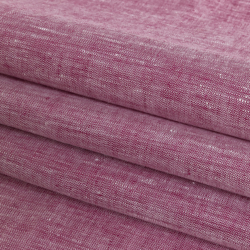 Lightweight Linen Chambray - Heathered Wild Aster - Minerva Collection - Joann Fabrics