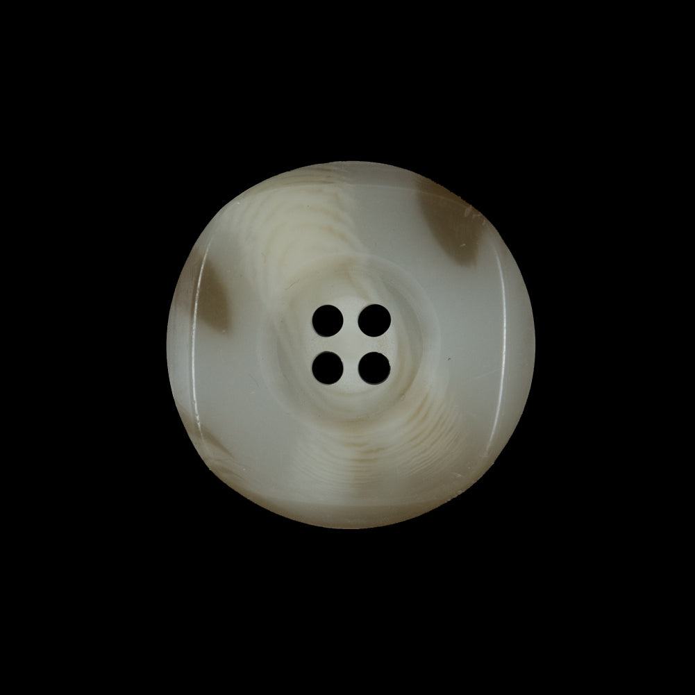 Ivory and Beige Horn Button - 36L/23mm - Joann Fabrics