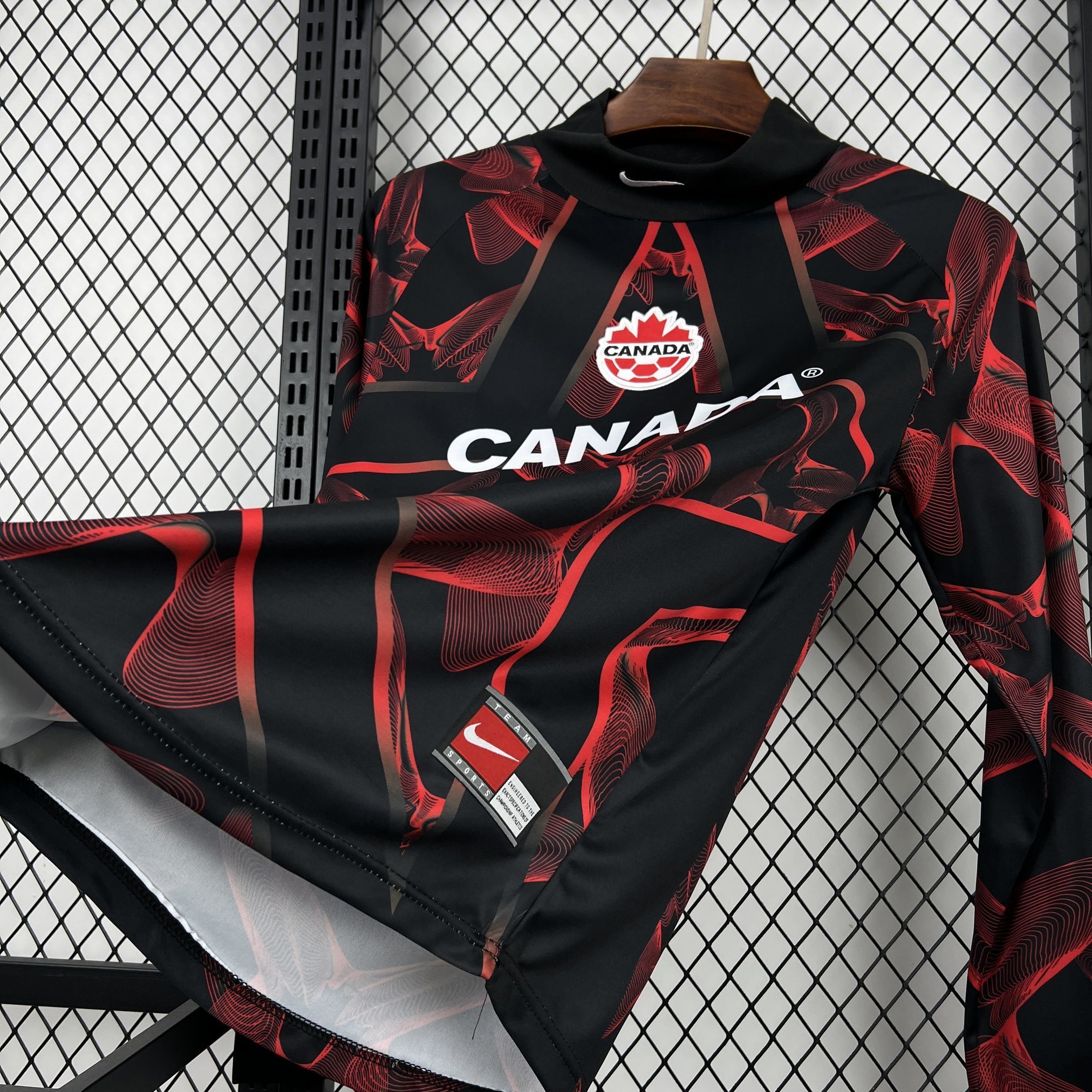 2026 Long Sleeve Canada National team Goalkeeper Football Shirt 1:1 Thai Quality