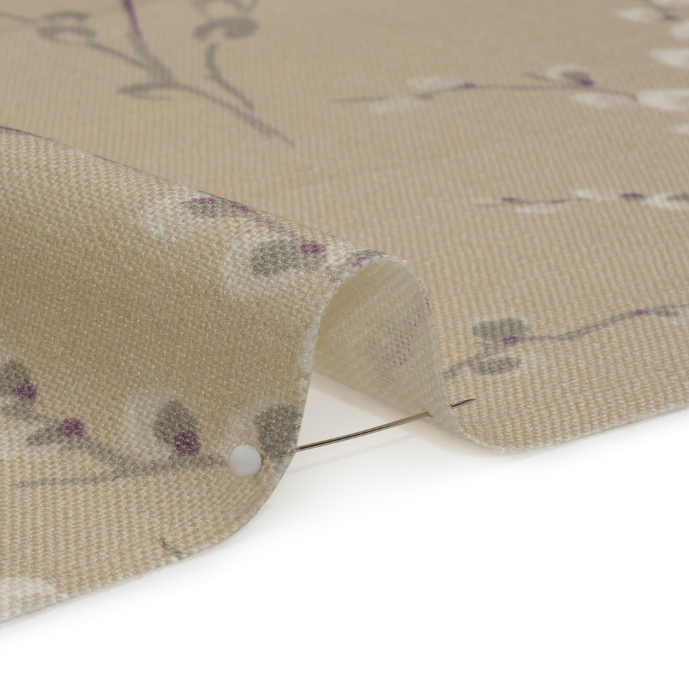 Linen and Rayon Drapery Woven - Natural Prairie Willow - British Imported - Joann Fabrics