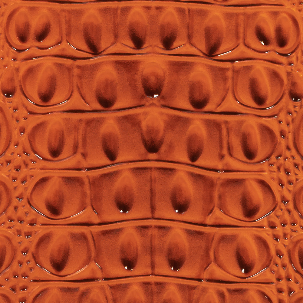 Alligator 3D Embossed Vinyl - Crush Orange - Congaree Collection - Joann Fabrics