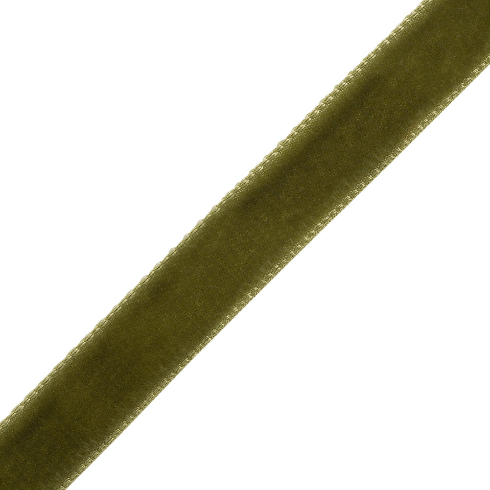 Single Faced Velvet Ribbon Made in Italy - 3/8