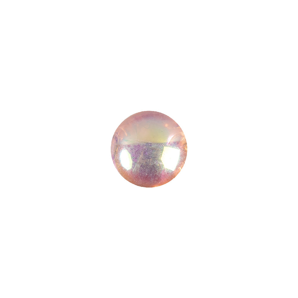 European AB Pink Self Back Glass Button - 16L/10mm - Joann Fabrics