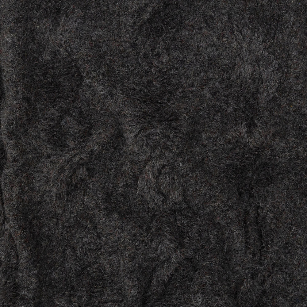 Pavement Chunky Knit with Plum Accents - Joann Fabrics