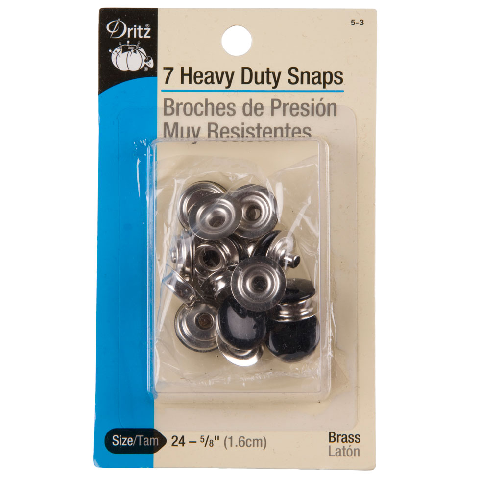 Dritz Heavy Duty Brass Snaps Size 24-5/8