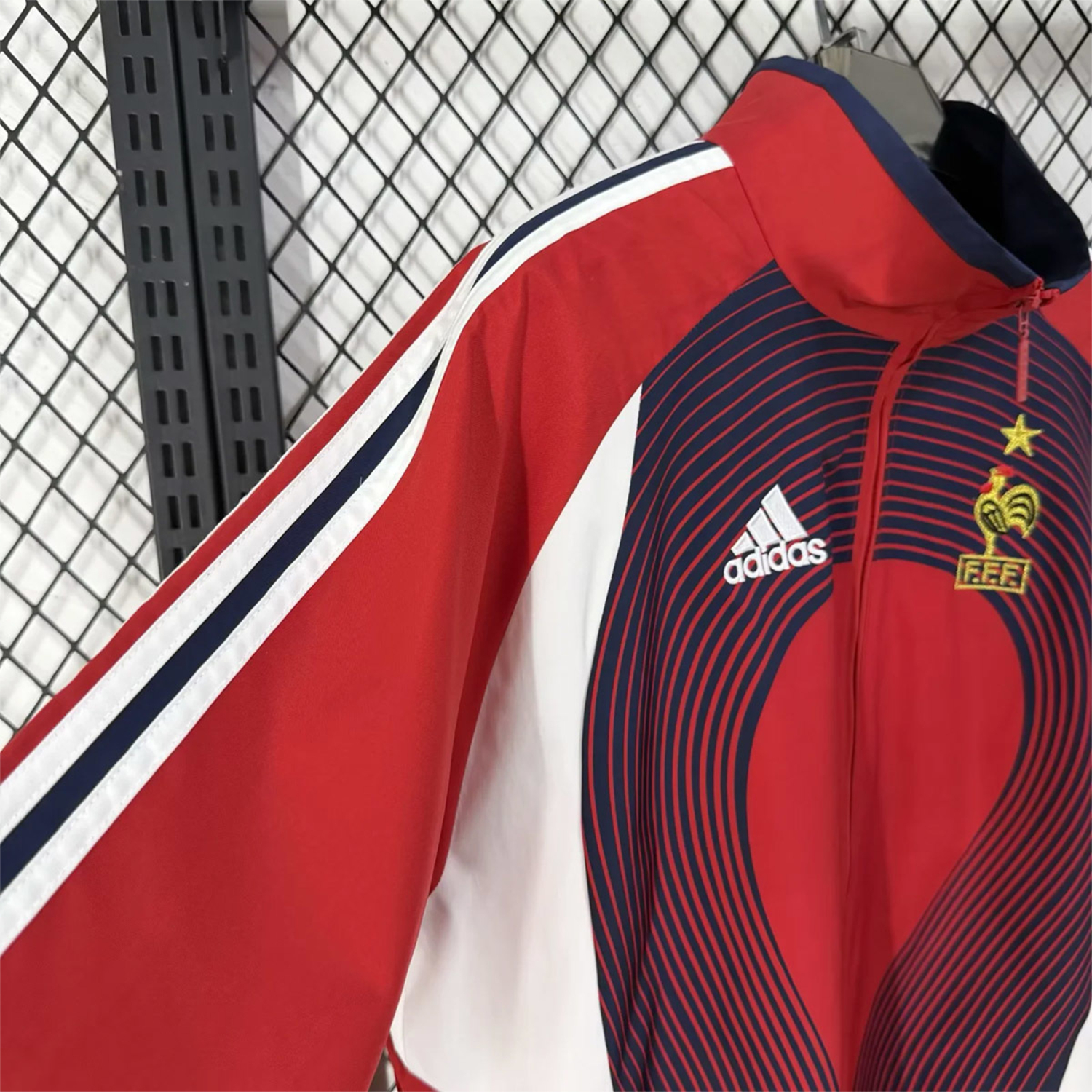 France 2026 Windbreaker Jacket - Red - UnitedFutballJersey