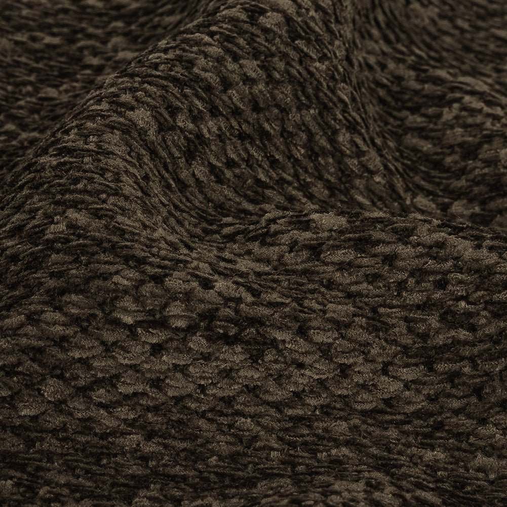 Italian Bracken and Black Loosely Woven Chenille - Joann Fabrics