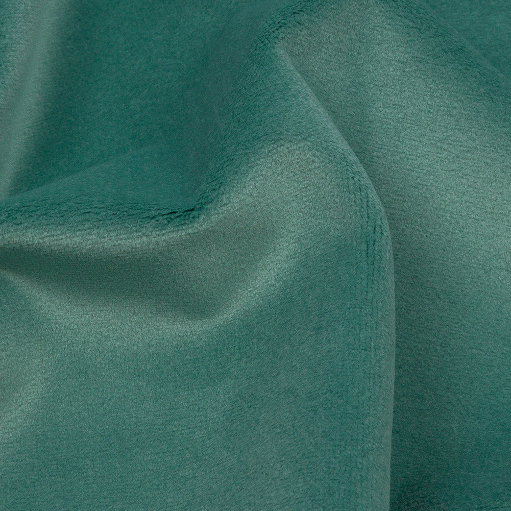 Lush Polyester Drapery Velvet - Verdigris - British Imported - Joann Fabrics