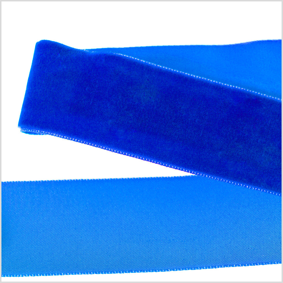 Single Faced Velvet Ribbon Made in Italy - 1.5